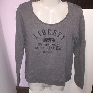 Earth Music & Ecology sweatshirt. Size Medium.